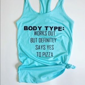 Body type tank top